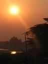 A loooong bus trip from Luang Prabang to Vientiane meant that we arrived in the capital only to see the sun set over the Mekong River.